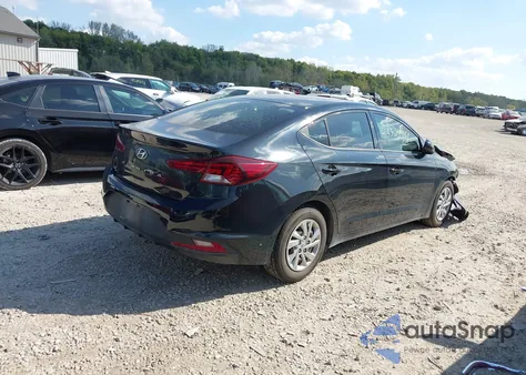 2019 Hyundai Elantra Se from USA, damaged, VIN KMHD74LFXKU778172